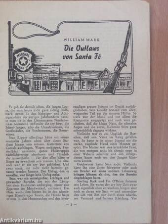 Die Outlaws von Santa Fé