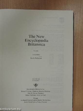 The New Encyclopaedia Britannica Volume 1-29./Index I-II./Britannica world data1993./Britannica Book of the Year 1993., 1994., 1995./Propaedia Outline of Knowledge