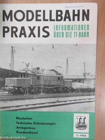 Modellbahnpraxis 2/1966.
