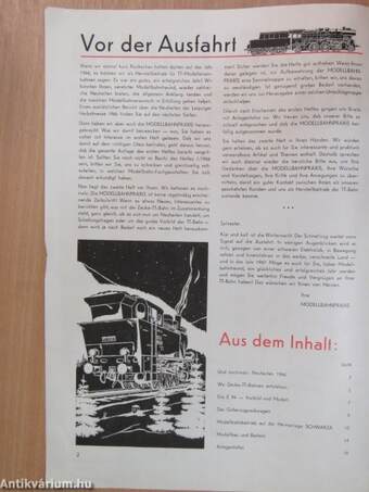 Modellbahnpraxis 2/1966.