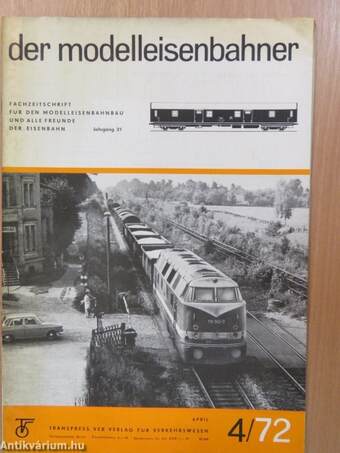 Der Modelleisenbahner April 1972.