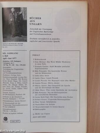 Bücher aus Ungarn 1977/2.