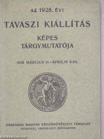 Az 1928. évi Tavaszi Kiállítás képes tárgymutatója