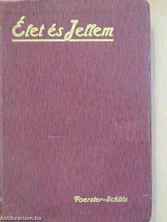 Élet és jellem