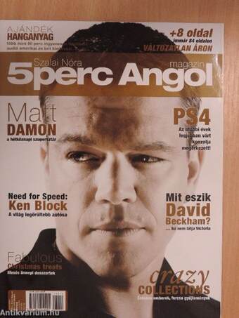5perc Angol Magazin 2013. december