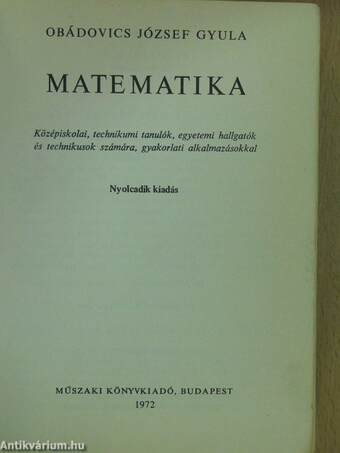 Matematika