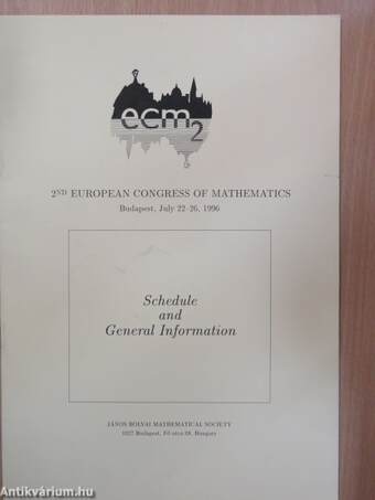 2nd European Congress of Mathematics