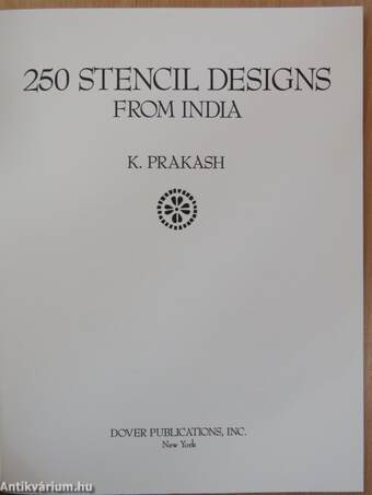 250 Stencil Designs from India