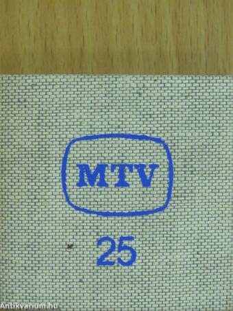 MTV 25 (minikönyv) (számozott)