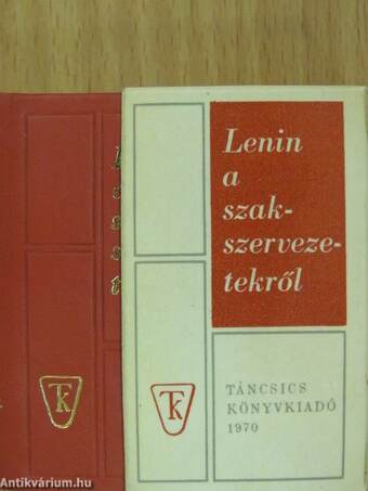 Lenin a szakszervezetekről (minikönyv)