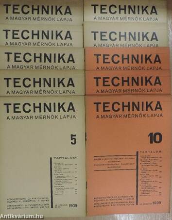 Technika 1939. január-december