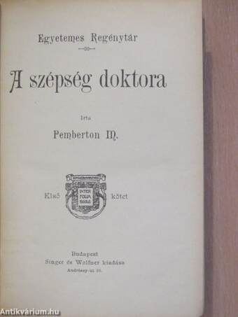 A szépség doktora I-II.