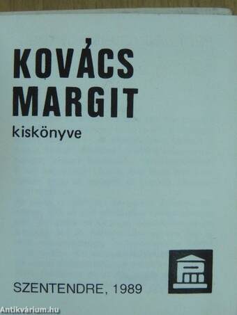 Kovács Margit kiskönyve (minikönyv)