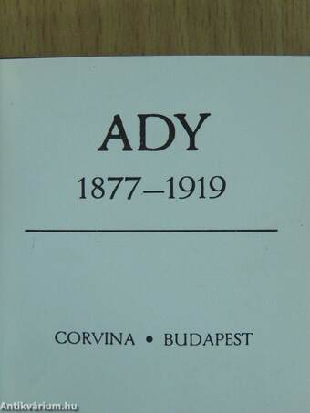 Ady (minikönyv) (számozott)