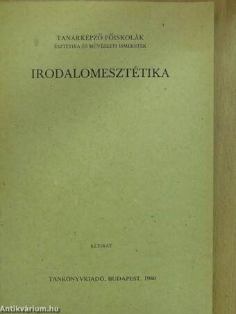 Irodalomesztétika