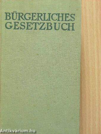 Bürgerliches Gesetzbuch