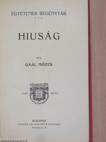 Hiuság I-II.