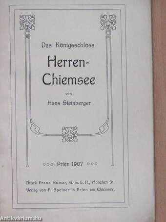 Das Königsschloss Herrenchiemsee