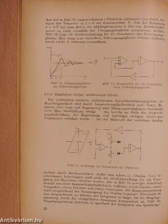 Elektronische Analogrechner und Modellregelkreise