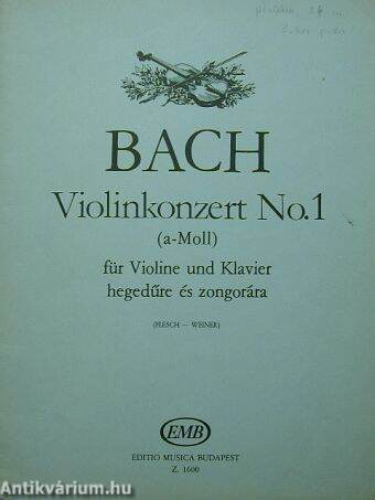 Violinkonzert No.1 (a-Moll)