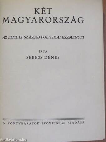 Két Magyarország