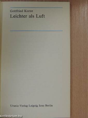 Leichter als Luft