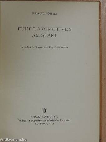 Fünf Lokomotiven am Start