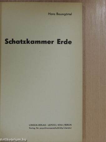 Schatzkammer Erde