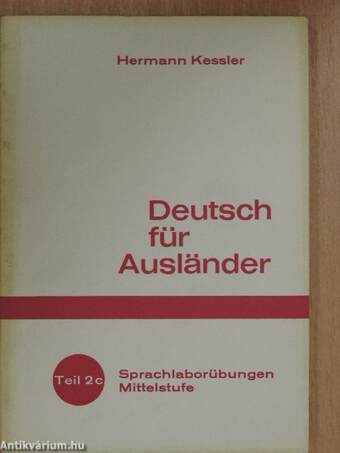 Deutsch für Ausländer 2c