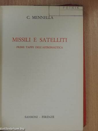 Missili e Satelliti