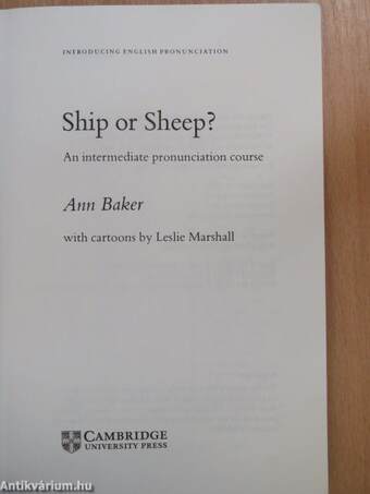 Ship or Sheep?