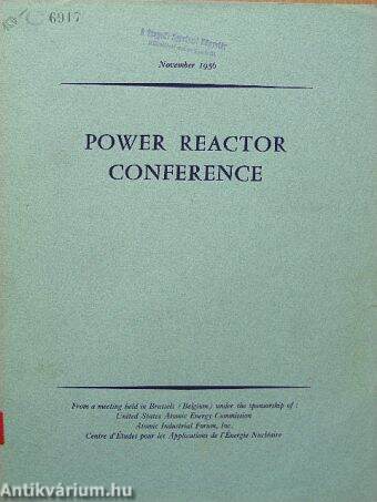 Power Reactor Conference