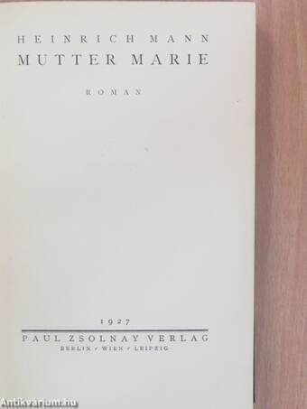 Mutter Marie