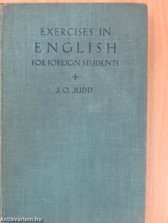 Exercises in English for Foreign Students