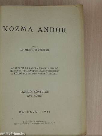 Kozma Andor