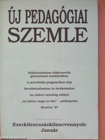 Új Pedagógiai Szemle 1998. január-december