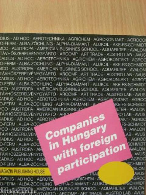Companies in Hungary with foreign participation