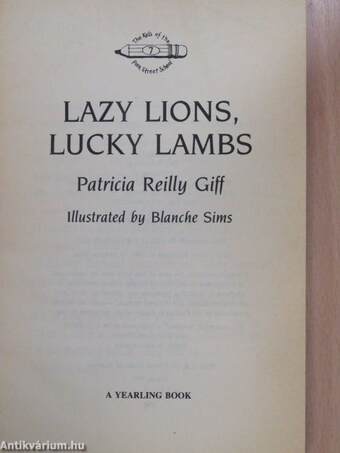 Lazy lions, lucky lambs