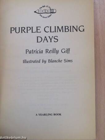 Purple climbing days