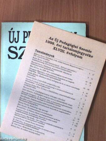 Új Pedagógiai Szemle 1998. január-december