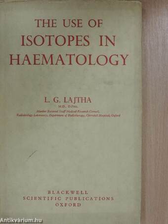 The Use of Isotopes in Haematology