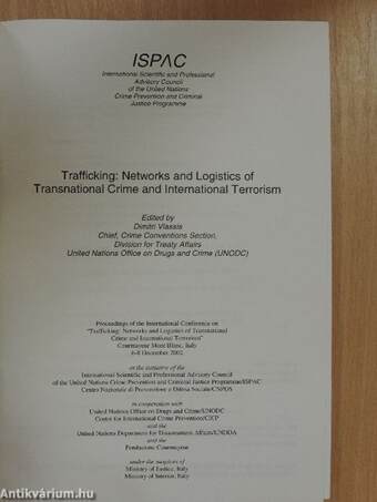 Trafficking: Networks and Logistics of Transnational Crime and International Terrorism