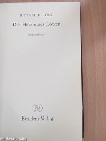 Das Herz eines Löwen