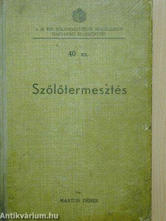 Szőlőtermesztés