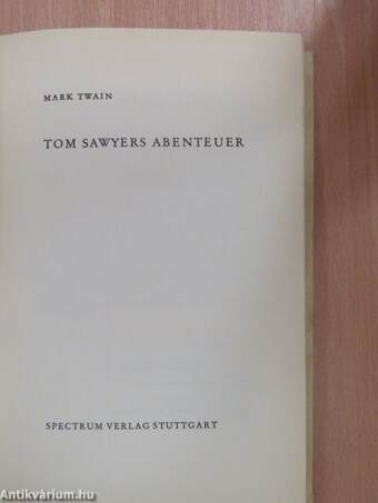 Tom Sawyers Abenteuer