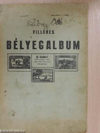 Filléres bélyegalbum