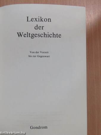 Lexikon der Weltgeschichte