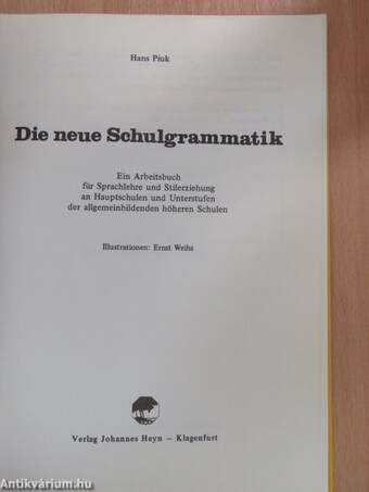 Die neue Schulgrammatik