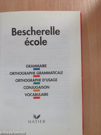 Bescherelle école