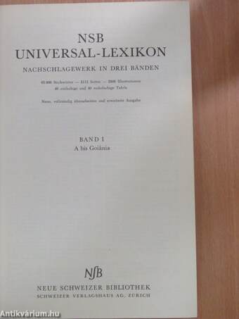 NSB Universal-Lexikon I-III.